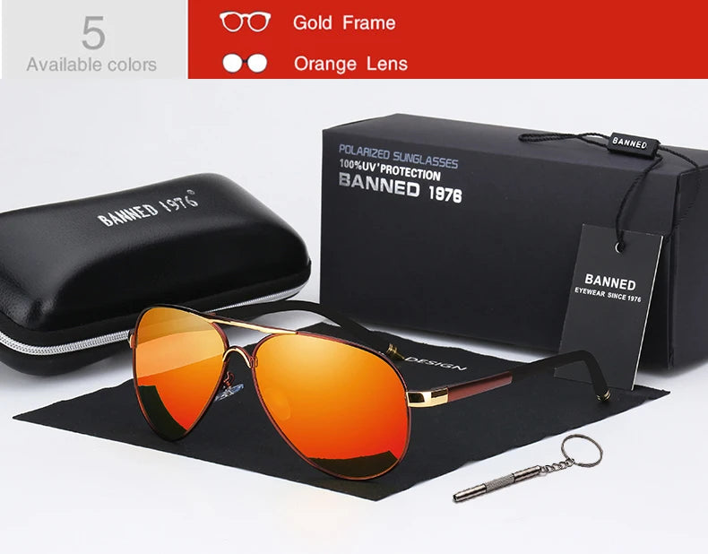 2021 HD Polarized UV 400 Men's Sunglasses Brand New Male Cool Driving Sun Glasses Driving Eyewear Gafas De Sol Shades With Box