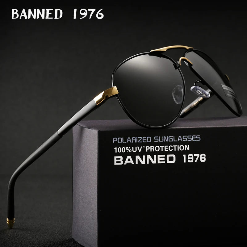 2021 HD Polarized UV 400 Men's Sunglasses Brand New Male Cool Driving Sun Glasses Driving Eyewear Gafas De Sol Shades With Box