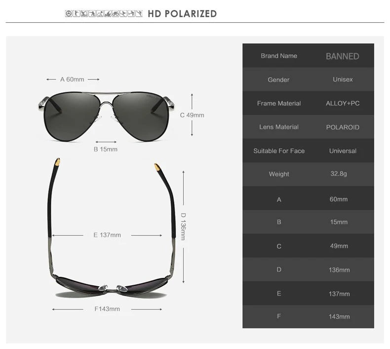 2021 HD Polarized UV 400 Men's Sunglasses Brand New Male Cool Driving Sun Glasses Driving Eyewear Gafas De Sol Shades With Box