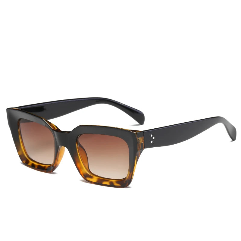 Square Cat Eye Sunglasses Women Retro Brand Design Vintage Sun Glasses For Female Ladies Eyewear UV400