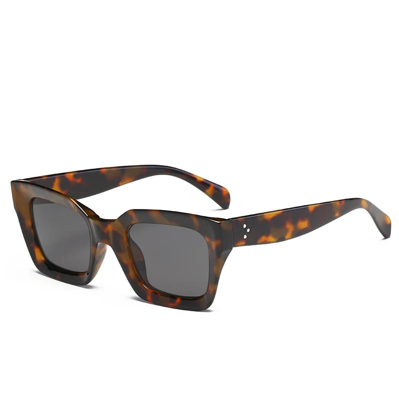 Square Cat Eye Sunglasses Women Retro Brand Design Vintage Sun Glasses For Female Ladies Eyewear UV400