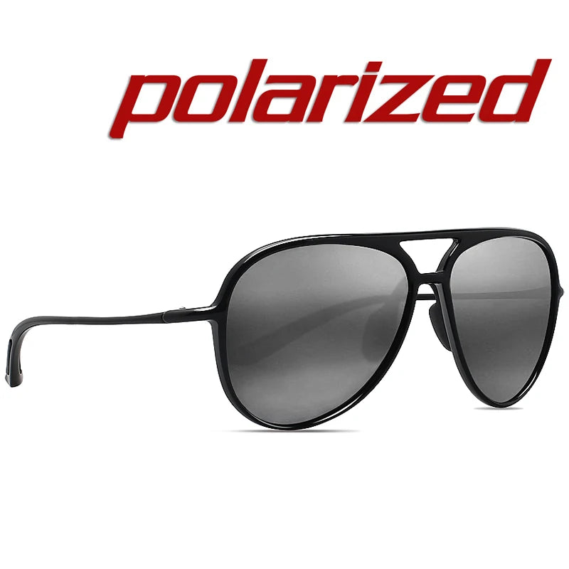 MAXJULI Polarized Sunglasses Men Ultralight Tr90 Pilot Sport Driving Cycling Fishing Golf Sun glasses Male Outdoor Goggles UV400