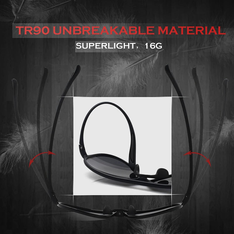 MAXJULI Polarized Sunglasses Men Ultralight Tr90 Pilot Sport Driving Cycling Fishing Golf Sun glasses Male Outdoor Goggles UV400