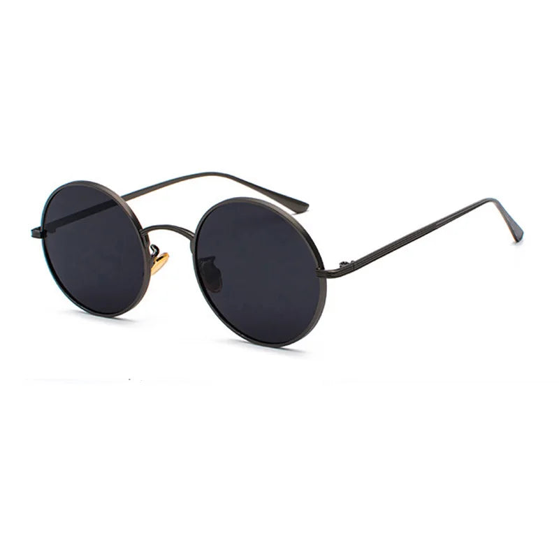 SHAUNA Super Round Women Sunglasses Brand Designer Fashion Men Dark Green Lens Shades UV400