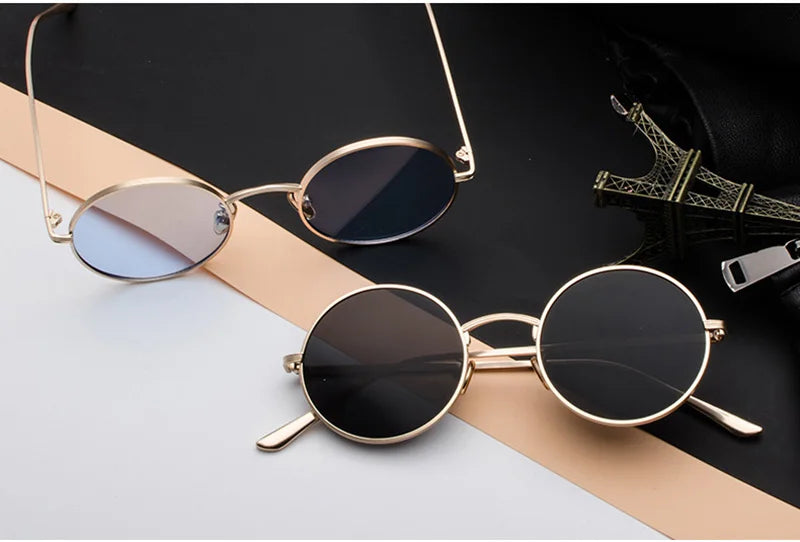 SHAUNA Super Round Women Sunglasses Brand Designer Fashion Men Dark Green Lens Shades UV400