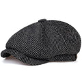 Classic Hat for Men Caps Vintage Retro Tweed Peaky Blinders Beret Hat Flat Peaked Cap Street Hats for Women Men