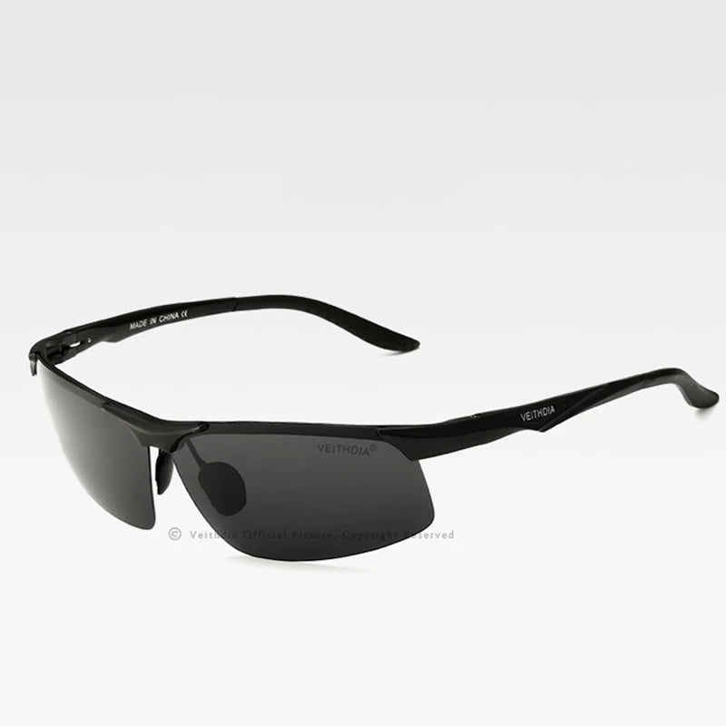 VEITHDIA Aluminum Magnesium Men's Polarized VU400 Sun Glasses Night Vision Mirror Male Eyewear Sunglasses Goggle Oculos  6502