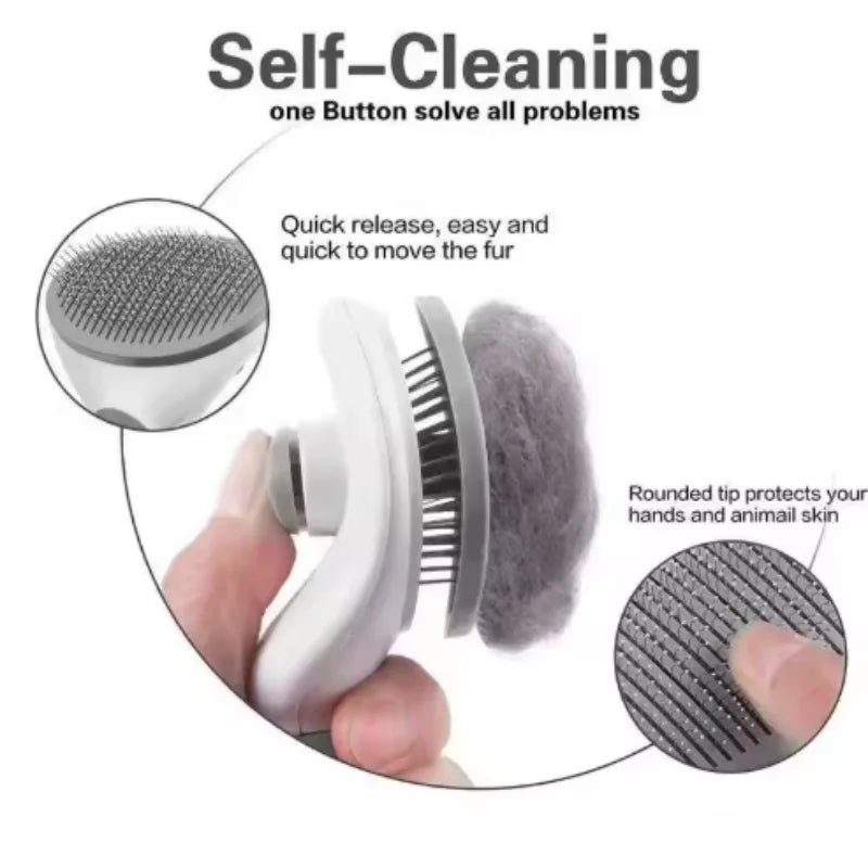 Pet Cat Dog Comb for Hair Cleaning - Hot-Selling Efficient Tool to Remove Floating Hair Pet Grooming Essential