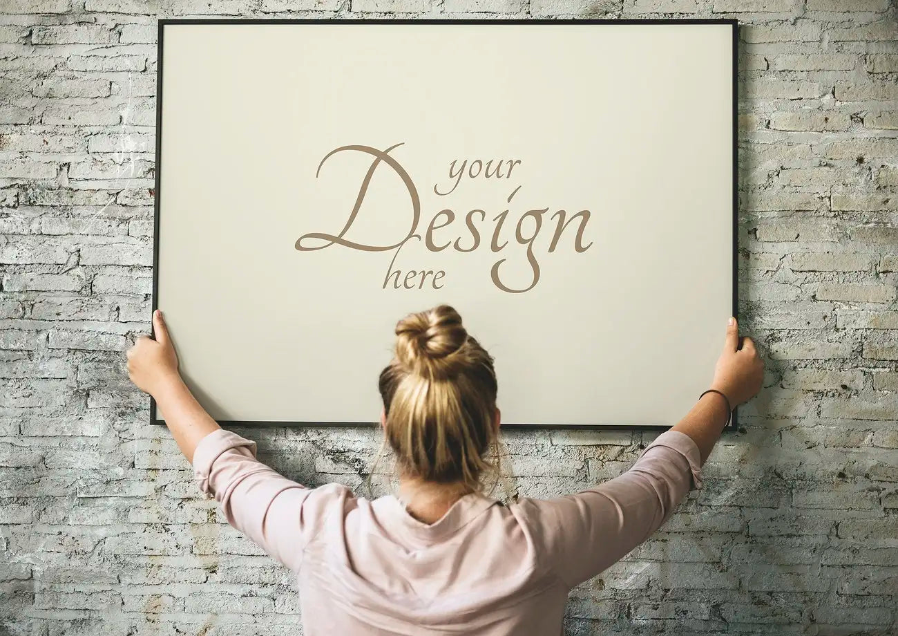 YWDECOR Custom Big Size Painting Canvas HD Print Your Picture Personalized Wall Art Poster Photo for Living Room Home Decor Gift
