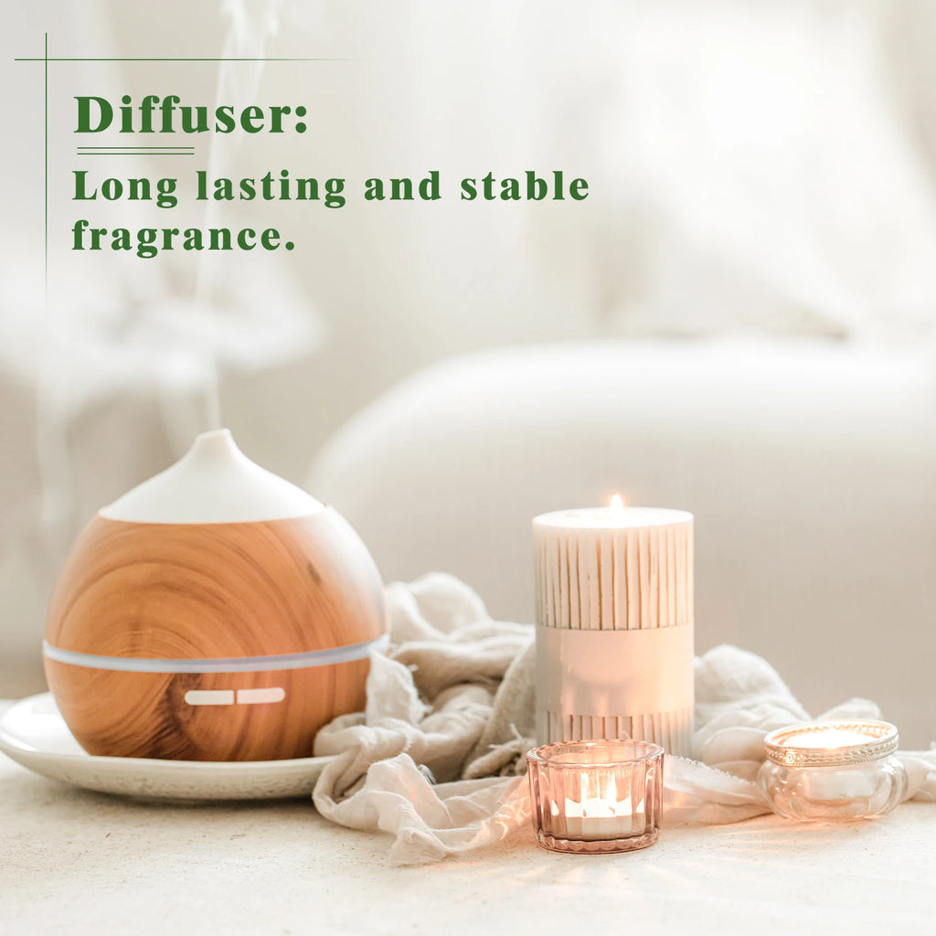 HIQILI Best Essential Oils ,100% Pure Nature for Aromatherapy | Humidifier, Massage,Diffuser, Skin & Hair Care,Perfume DIY-10ML