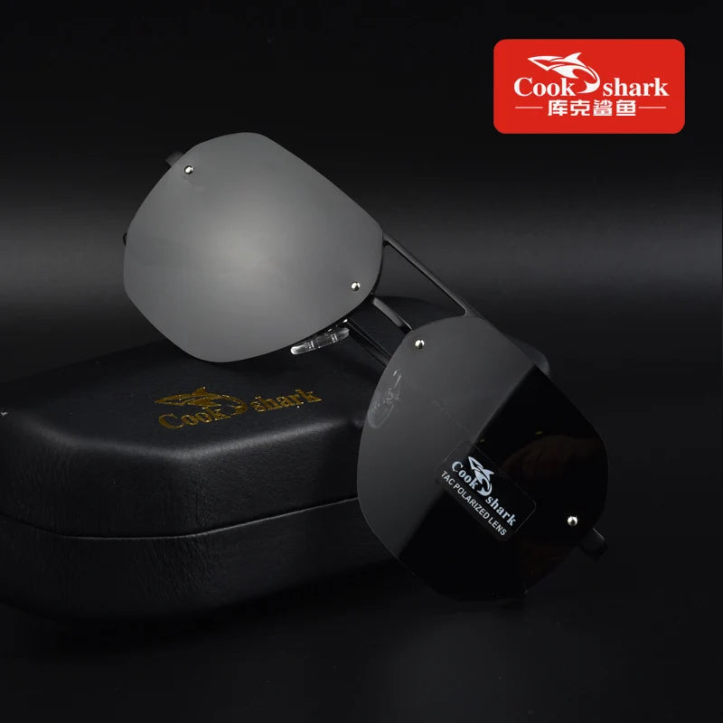 Cook polarized sunglasses for men's driving glasses special trend color-changing sunglasses day and night new
