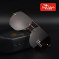Cook polarized sunglasses for men's driving glasses special trend color-changing sunglasses day and night new