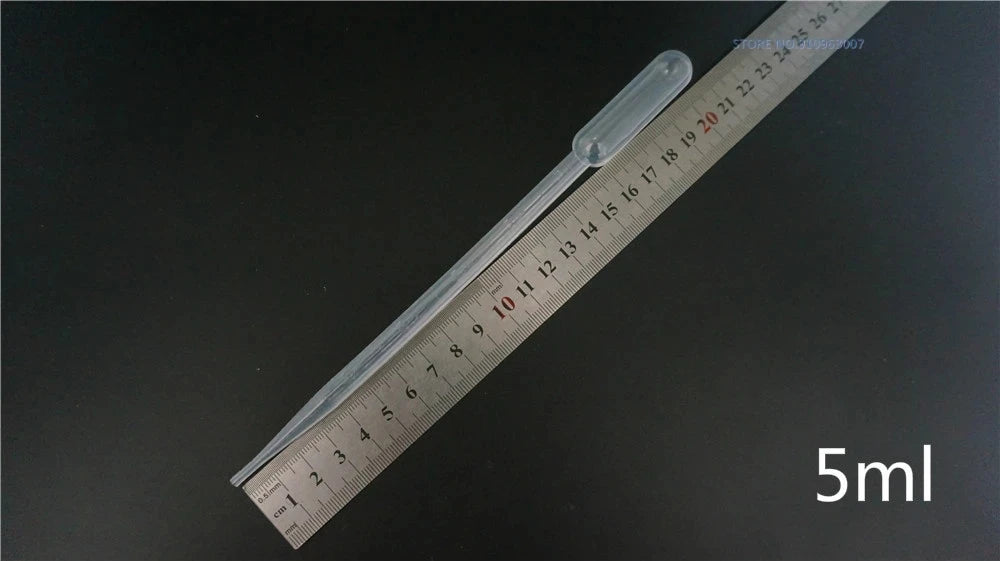 500pcs 1000pcs 2000pcs 0.2ml 0.5ml 1ml 2ml 3ml 5ml Transparent Plastic Pasteur Pipette Disposable Essential Oil Dropper