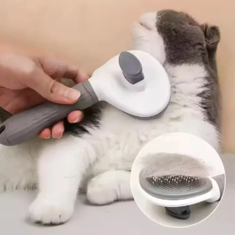 Pet Cat Dog Comb for Hair Cleaning - Hot-Selling Efficient Tool to Remove Floating Hair Pet Grooming Essential