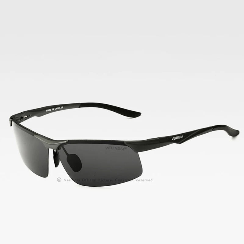 VEITHDIA Aluminum Magnesium Men's Polarized VU400 Sun Glasses Night Vision Mirror Male Eyewear Sunglasses Goggle Oculos  6502