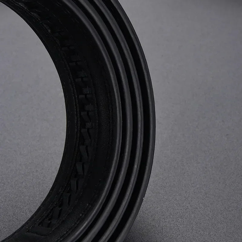 Men's Automatic Click Belt - Luxury Designer PU Leather with Alloy Buckle for Jeans & Business Wear