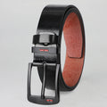 Genuine Leather For Men's High Quality Buckle Jeans Cowskin Casual Belts Business Cowboy Waistband Male Fashion Designer 2025New