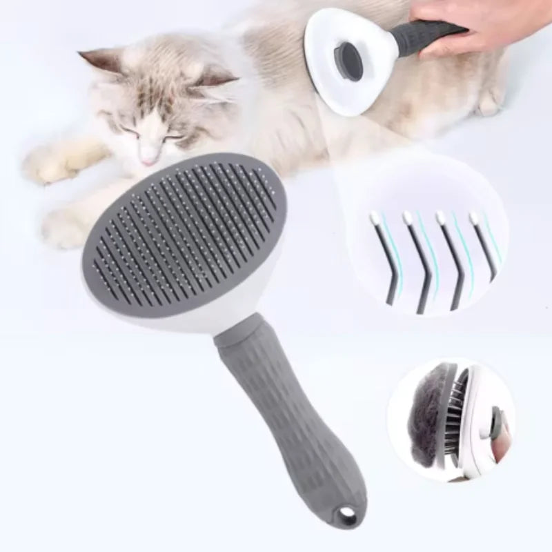 Pet Cat Dog Comb for Hair Cleaning - Hot-Selling Efficient Tool to Remove Floating Hair Pet Grooming Essential