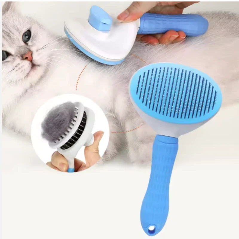 Pet Cat Dog Comb for Hair Cleaning - Hot-Selling Efficient Tool to Remove Floating Hair Pet Grooming Essential
