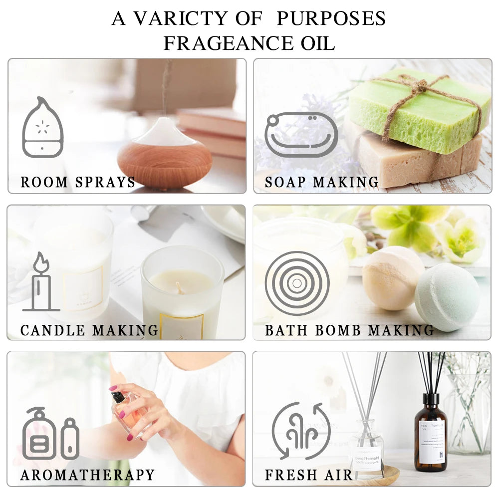 EUQEE 118ml Essential Oil Palo Santo Aromatherapy Essential Oils for Diffuser Soap Candle Making Air Freshener– with Dropper