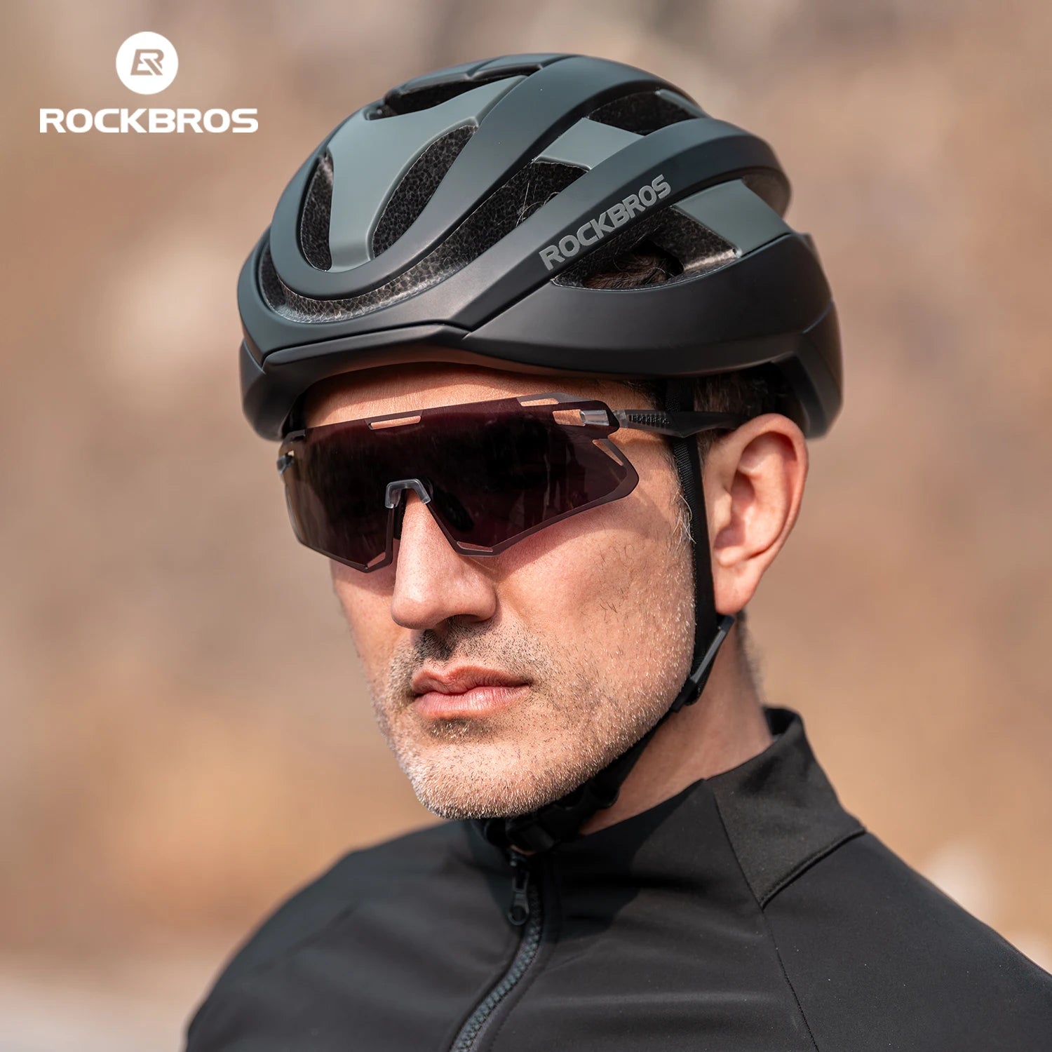 ROCKBROS Photochromic Cycling Glasses Bike Bicycle Glasses Sports Men's Sunglasses MTB Road Cycling Eyewear Protection Goggles