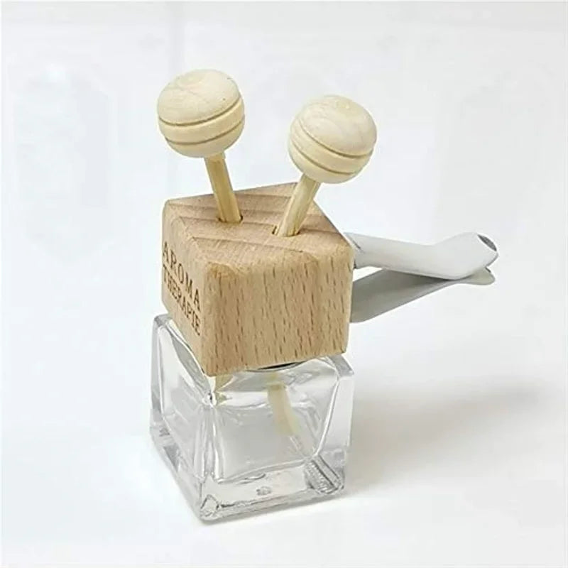 Empty Bottle, Empty Essential Oil Diffuser Bottle Car Air Purifier, Car Perfume Diffuser Bottle Aromatherapy Fragrance Ornament