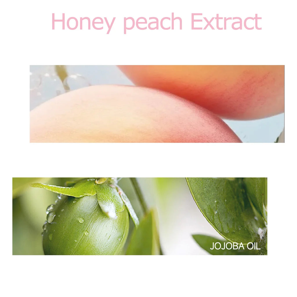 30ml/60ml/100ml peach essential oil is suitable for facial hydration, moisturizing, hair care, skin care, and perfume making