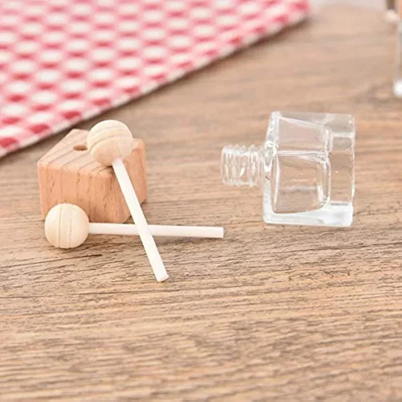 Empty Bottle, Empty Essential Oil Diffuser Bottle Car Air Purifier, Car Perfume Diffuser Bottle Aromatherapy Fragrance Ornament
