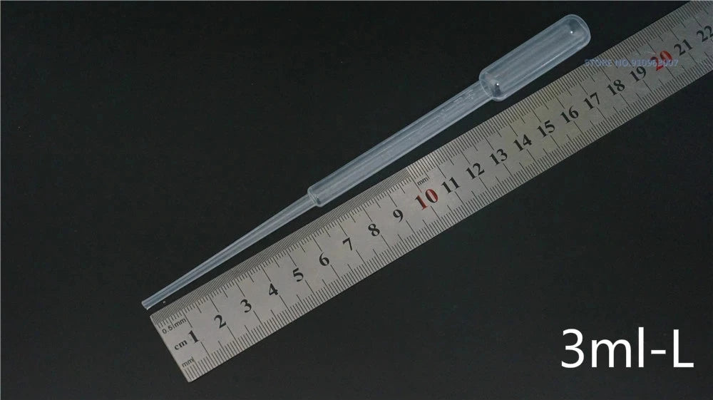 500pcs 1000pcs 2000pcs 0.2ml 0.5ml 1ml 2ml 3ml 5ml Transparent Plastic Pasteur Pipette Disposable Essential Oil Dropper