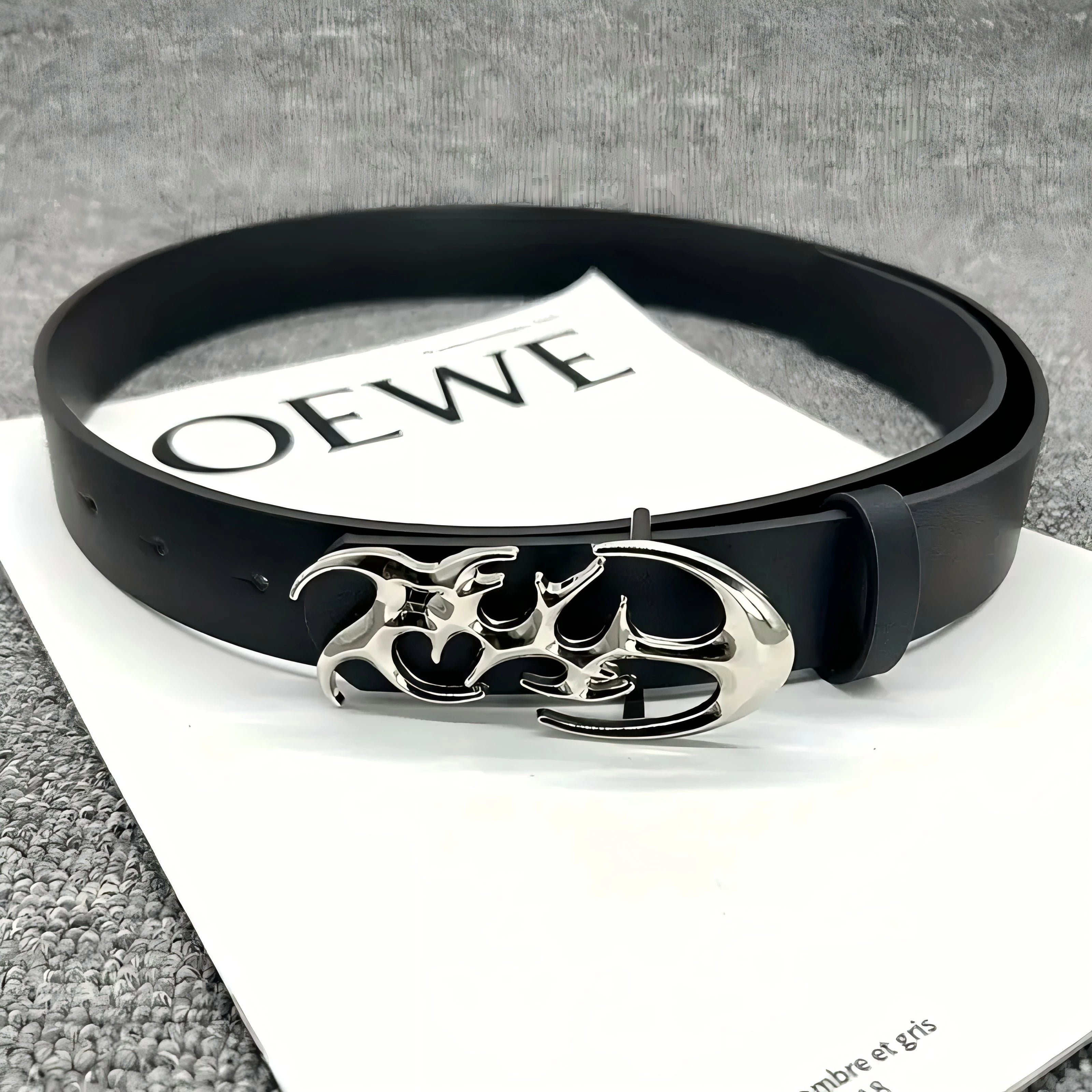 New Stylish Y2K Hollow PU Leather Fashion Punk Belt For Men Women-Trendy Accessory For Gift Giving，Neutral Waist Belts Plus Size