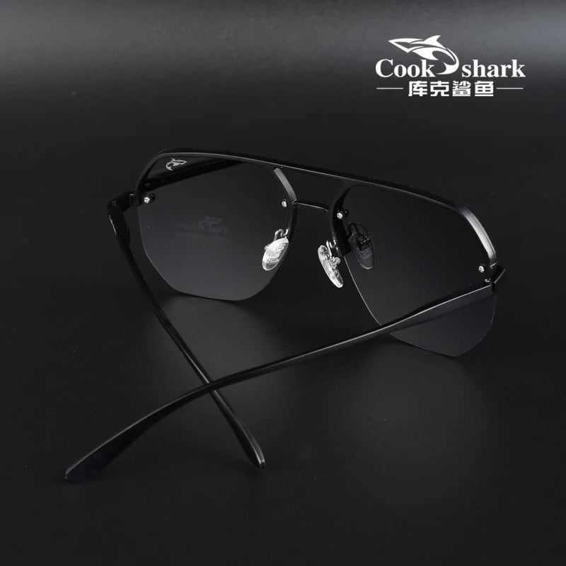 Cook polarized sunglasses for men's driving glasses special trend color-changing sunglasses day and night new